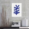 Quadro Matisse Blue Nudes Leaf 24x18cm:madeira Preta - 1