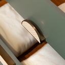 Ver imagem 4 de Cômoda com Sapateira 4 Gavetas e 1 Porta MDF Marrom/Cinamomo/Sálvia