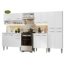 Ver imagem 3 de Armário de Cozinha Completa 293cm Branco Emilly Madesa 09
