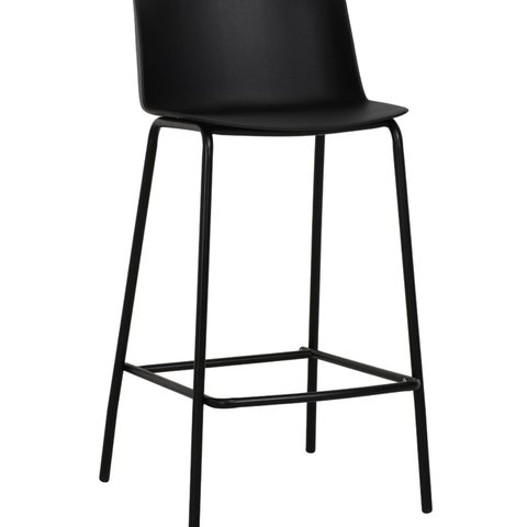 Banqueta Alta para Cozinha Base em Aço Ipanema