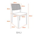 Ver imagem 4 de Cadeira para Sala de Jantar Bali Espresso Móveis