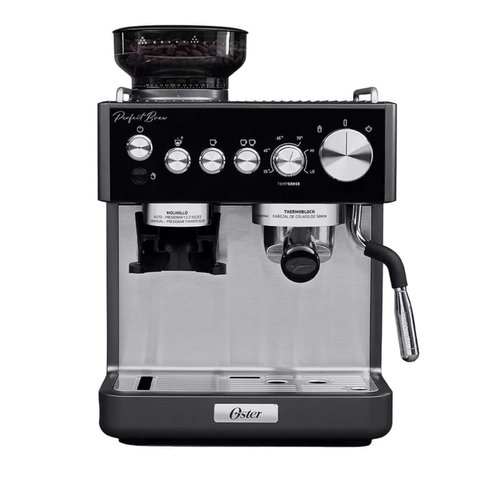 Máquina de Café Espresso Bvstem Perfect Brew Inox 127V 1380W Oster