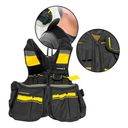 Ver imagem 1 de Colete Porta Ferramentas Profissional com Bolsos e Compartimentos