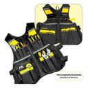 Ver imagem 2 de Colete Porta Ferramentas Profissional com Bolsos e Compartimentos