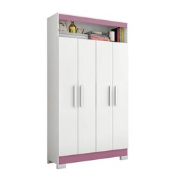 Armário Multiuso com 4 Portas e Nicho com Prateleiras Internas - 4