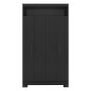 Ver imagem 4 de Armário Multiuso Escritório Nt4040 com 4 Portas e Nicho com Prateleiras Internas