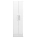 Ver imagem 4 de Armário Multiuso Escritório NT4045 com 2 Portas e Prateleiras Branco/New