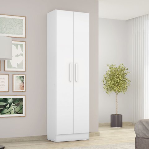 Armário Multiuso Escritório Nt4045 com 2 Portas e Prateleiras