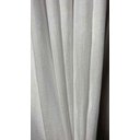 Ver imagem 3 de Cortina no Tecido Linho Flamê Branco com Forro Microfibra Branco - 1,35l X 2,60a