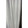 Cortina no Tecido Linho Flamê Branco com Forro Microfibra Branco - 1,35l X 2,60a - 3
