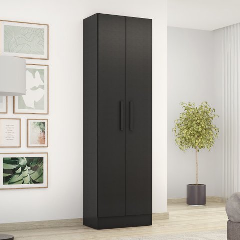 Armário Multiuso Escritório Nt4045 com 2 Portas e Prateleiras