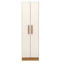 Ver imagem 4 de Armário Multiuso Escritório NT4045 com 2 Portas e Prateleiras Marrom/Freijó Trend/Off White Tx