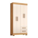 Ver imagem 3 de Guarda-roupa Nt6010 com 4 Portas e 2 Gavetas