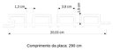 Ver imagem 4 de Painel Ripado Externo Wpc 290 X 20 Cm Areia Clabe