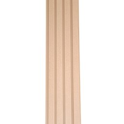Painel Ripado Externo Wpc 290 X 20 Cm Areia Clabe - 3