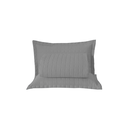 Ver imagem 7 de Kit Colcha Cobre Leito Matelado Casal Queen Size 3 Peças Copacabana 300 Fios Cinza