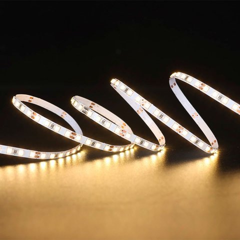 Fita Led 5m 12v Ip20 5w 3000k 176led/m 4mm-nordecor