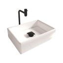 Ver imagem 4 de Gabinete Banheiro Deli Torino Bco Torneira Valv Click Black