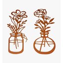 Ver imagem 1 de Arranjo Vaso Decoração:laranja