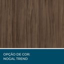 Ver mais imagens de Kit 3 Armários para Escritório Semi-Aberto 2 Portas com Chave