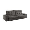 Ver imagem 2 de Sofá Togo Retrátil e Reclinável 3 Lugares 170cm com Molas e Pillowtop 25 Cm Espresso Móveis