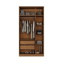 Ver mais imagens de Guarda-Roupa Modulado Lugano 8 Portas 3 Gavetas 3 Peças Yescasa