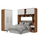 Ver imagem 5 de Guarda-Roupa Modulado Lugano 8 Portas 3 Gavetas 3 Peças Yescasa