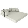 Sofá Cama Colchão Casal Compactair Confortável Sala Balaqui - 10