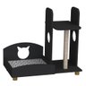 Cama Arranhador Pet Cat Preto - Olivar Móveis - 3