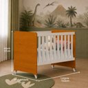 Ver imagem 3 de Berço Evolution 4 em 1 | 100% MDF para Colchão 130x70 cm | Branco Fosco| Savana