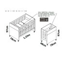 Ver imagem 3 de Berço 4 em 1 Estilo Clássico Evolution