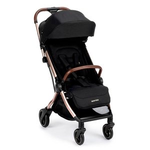 Carrinho Eva³ Maxi-cosi 3 Posições (0 a 22kg) + Mosqueteiro + Quebra-sol - Essential Black Champagne