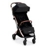 Carrinho Eva³ Maxi-cosi 3 Posições (0 a 22kg) + Mosqueteiro + Quebra-sol - Essential Black Champagne - 1