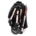 Ver imagem 4 de Carrinho Eva³ Maxi-cosi 3 Posições (0 a 22kg) + Mosqueteiro + Quebra-sol - Essential Black Champagne