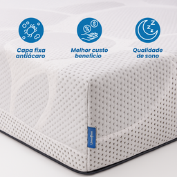 Colchão a Vacuo Umaflex Fit Firm D33 Casal 138 X 188 X 17 Cm - 6