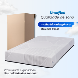 Colchão a Vacuo Umaflex Fit Firm D33 Casal 138 X 188 X 17 Cm - 3