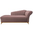 Ver imagem 2 de Kit Diva Recamier Vanessa 185cm Lado Esquerdo e 02 Poltronas Laura Linho - Doce Sonho Móveis RECAMIE
