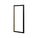 Ver imagem 1 de Lustre Pendente Newline Fit LED 757 Bivolt Preto 3000k Luz Amarela