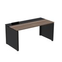 Ver imagem 1 de Plataforma Simples 110x792 PSCPP110/792/1 Pessoa 110cm Industrial Walnut e Preto Marrom