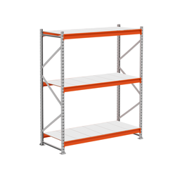 Mini Porta Pallet Inicial 250kg com 3 Longarinas 2,00 X 1,80 X 0,60 com Bandeja de Madeira - Ultra M - 1