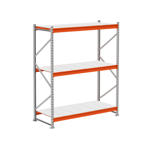 Mini Porta Pallet Inicial 250kg com 3 Longarinas 2,00 X 1,80 X 0,60 com Bandeja de Madeira - Ultra M