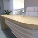 Ver imagem 4 de Mesa P/ Escritório em L Diretor Lado Esquerdo Carvalho/branco
