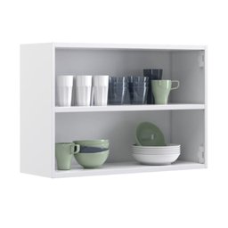 Armário de Cozinha Aéreo Itatiaia Aço 2 Portas New Premium Branco Neve - 2