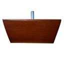 Ver imagem 3 de Kit 6 Pés de Madeira Retangular para Sofá 12cm - Mozzelar