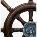 Ver imagem 3 de Timão de Barco Decorativo em Resina 50cm