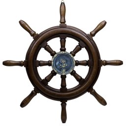Timão de Barco Decorativo em Resina 50cm - 1