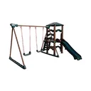 Ver imagem 3 de Playground Infantil Casa da Árvore Ecoplay com Balanço Freso