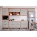 Ver imagem 1 de Kit Modulado Mgm 6 Peças Eloise Cz026 Cinamomo/platina