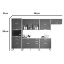 Ver imagem 3 de Kit Modulado Mgm 6 Peças Eloise Cz026 Cinamomo/platina