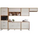 Ver imagem 2 de Kit Modulado Mgm 6 Peças Eloise Cz026 Cinamomo/platina